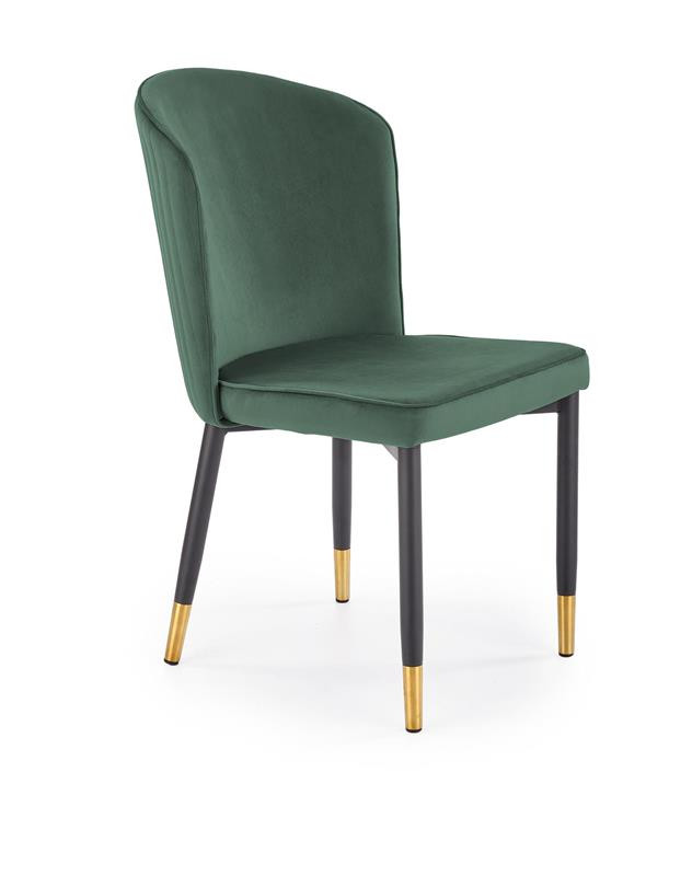 Scaun k446 velvet verde – l51 x a55 x h86 cm