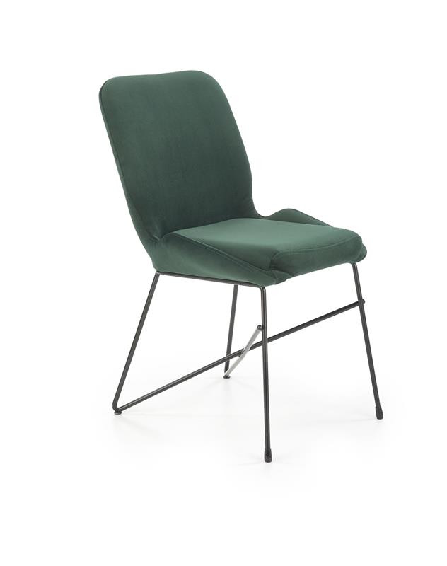 Poze Scaun K454 catifea verde – H83 cm