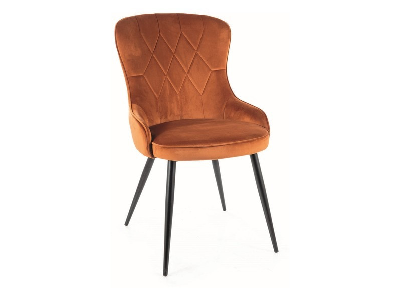 Poze Scaun Lotus velvet cinnamon Blu4215