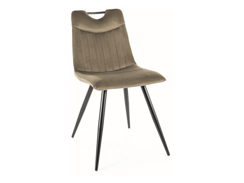 Poze Scaun Orfe velvet olive Blu77