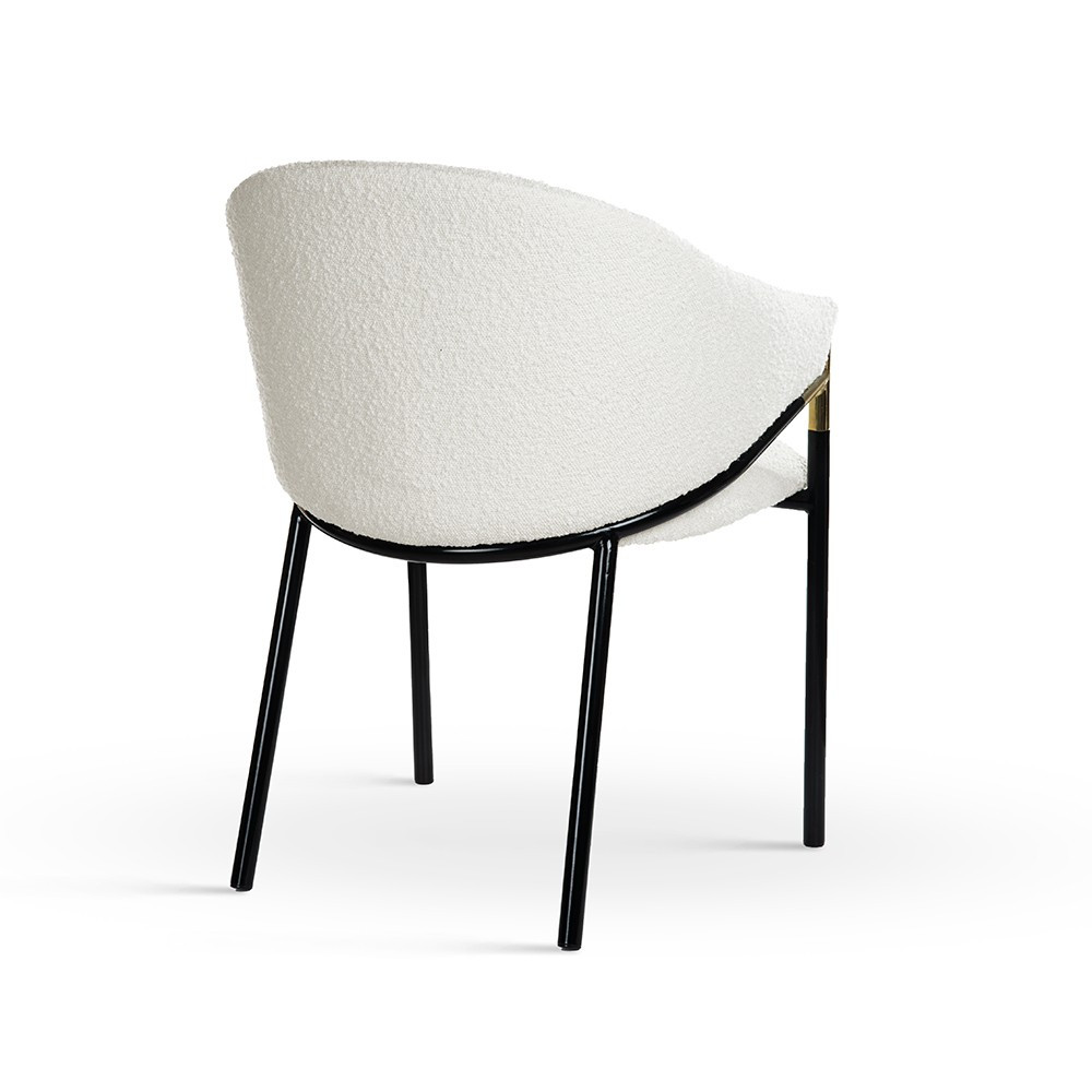 Poze Scaun plusat Fancy bej - H77 cm