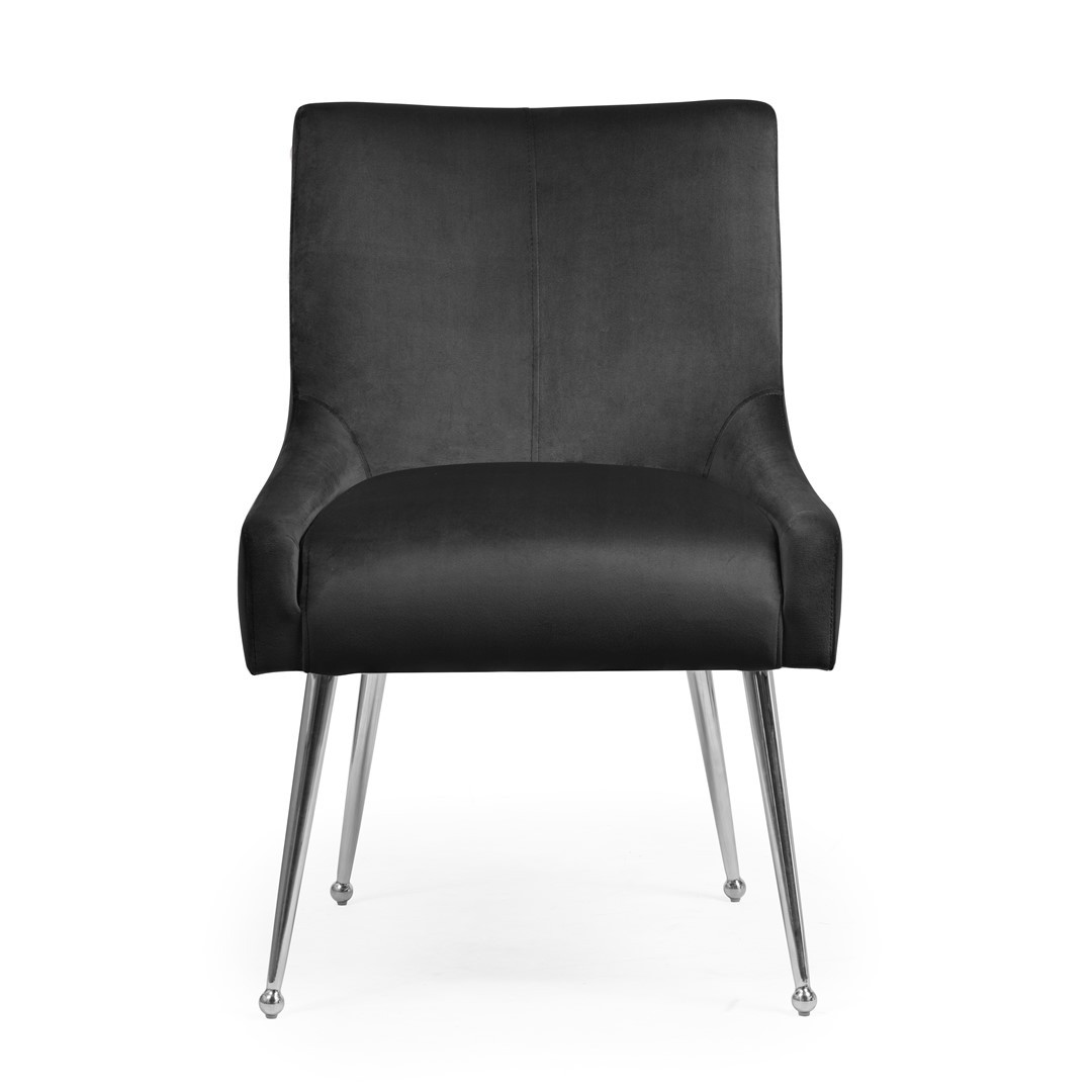 Poze Scaun Sizar negru/silver – H86 cm