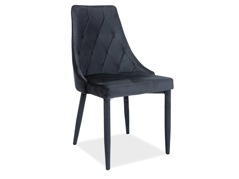 Poze Scaun Trix velvet negru Blu19