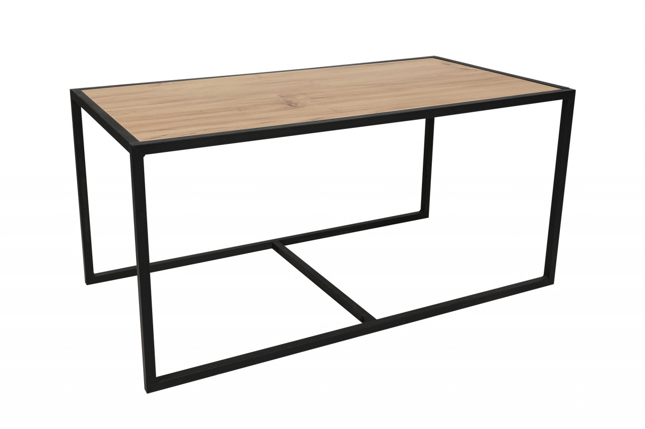 Poze Set 2 masute de cafea Atlantis stejar/negru