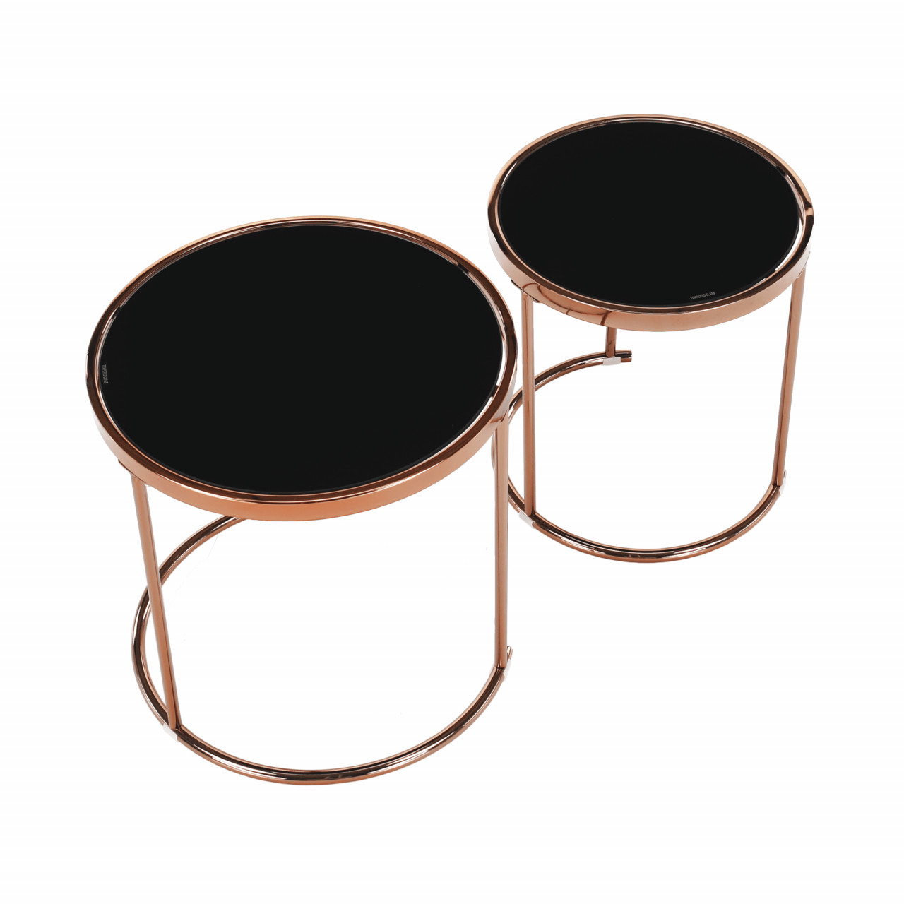 Poze Set 2 masute de cafea MORINO rose gold