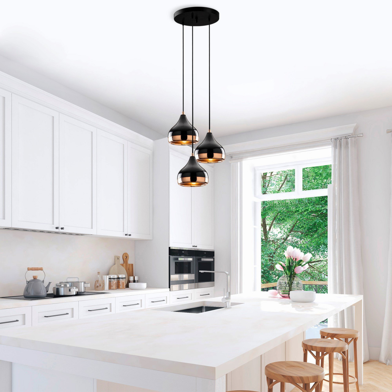 Poze Set candelabru - lampadar - aplica Yıldo - Set4