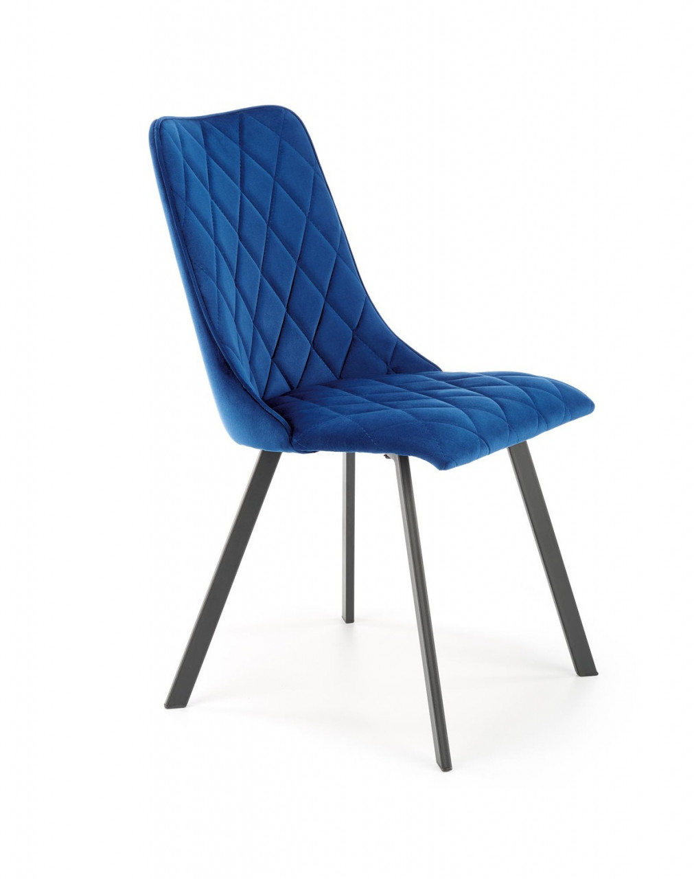 Poze Set masa extensibila Bacardi L160-220 cm + 4 scaune K450 velvet bleumarin