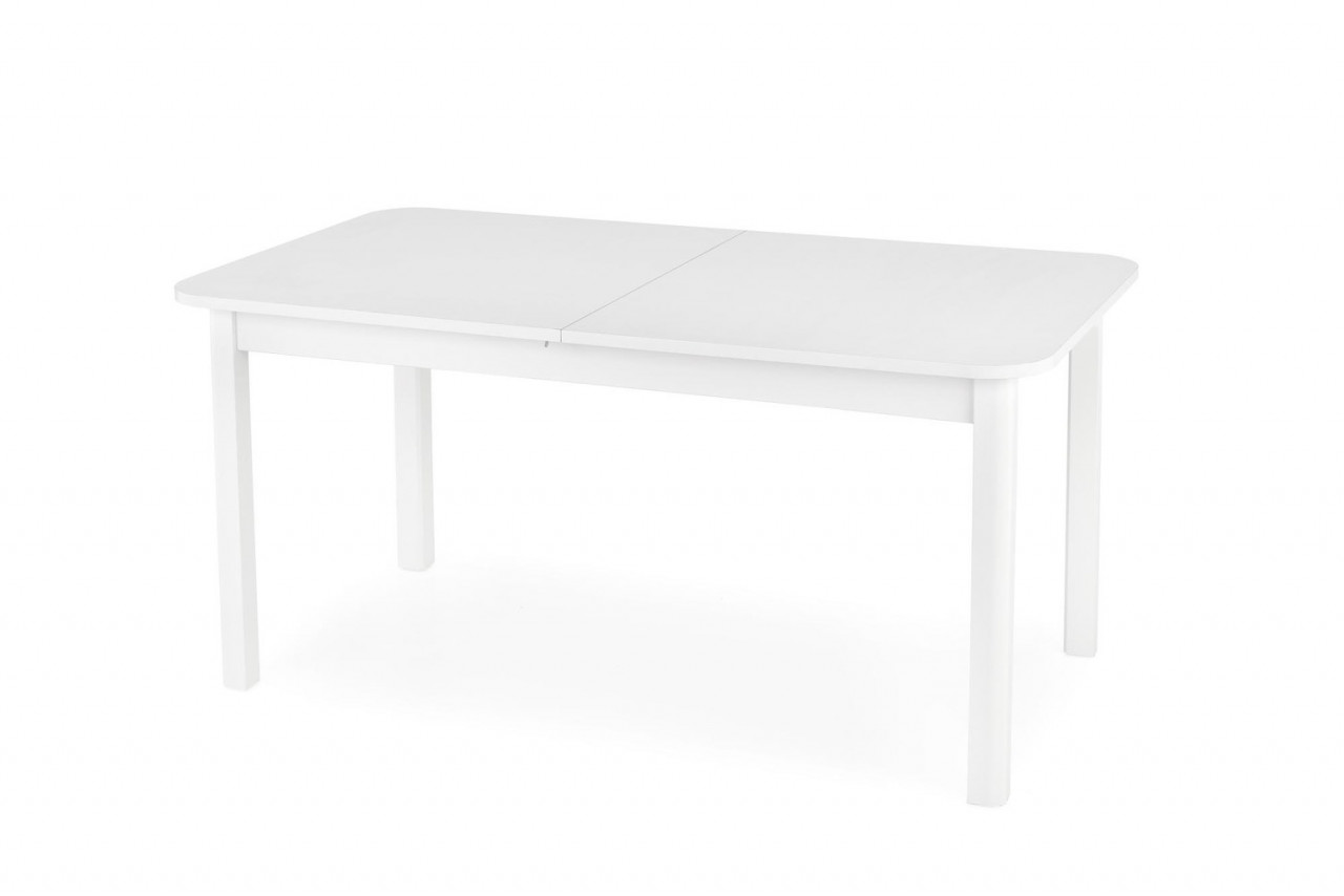 Poze Set masa extensibila Florian alb/alb L160-228 cm + 4 scaune Clarion gri/alb Inari91