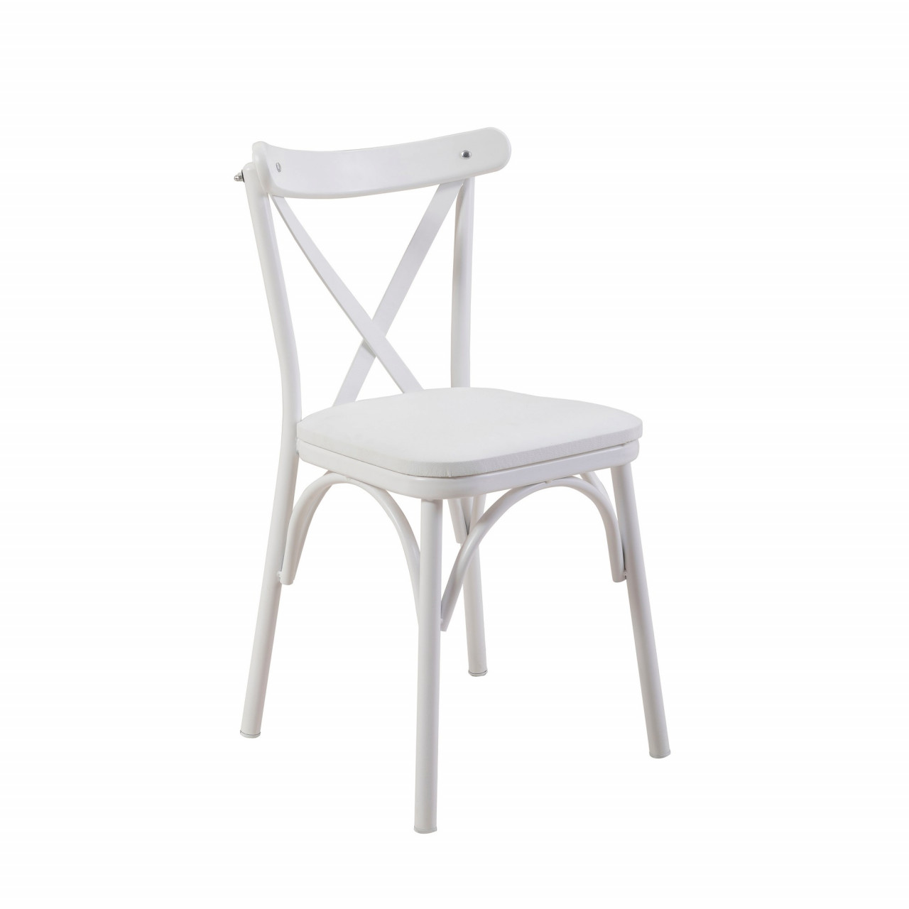 Poze Set masa extensibila si scaune (4 piese) OLİVER AÇL.WHİTE KARİNA-WHİTE