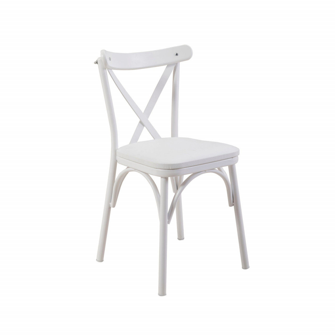 Poze Set masa extensibila si scaune (5 piese) OLİVER AÇL.WHİTE KARİNA-WHİTE