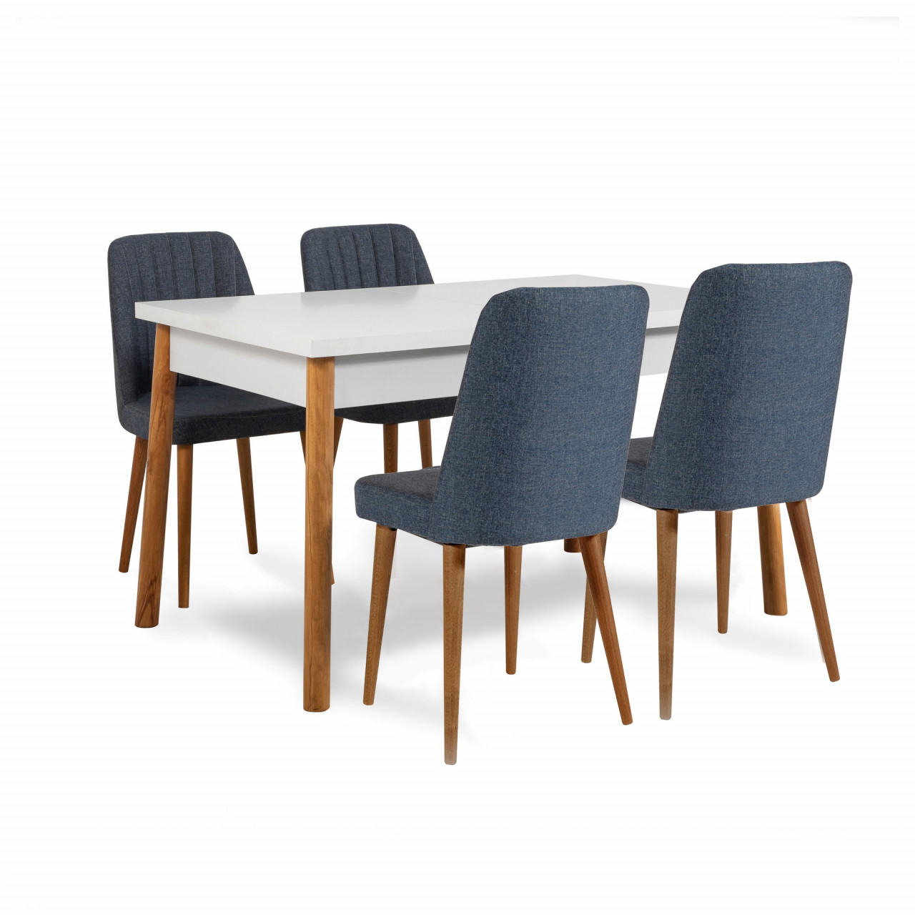 Poze Set masa extensibila si scaune (5 piese) Santiago Atlantic Navy Blue