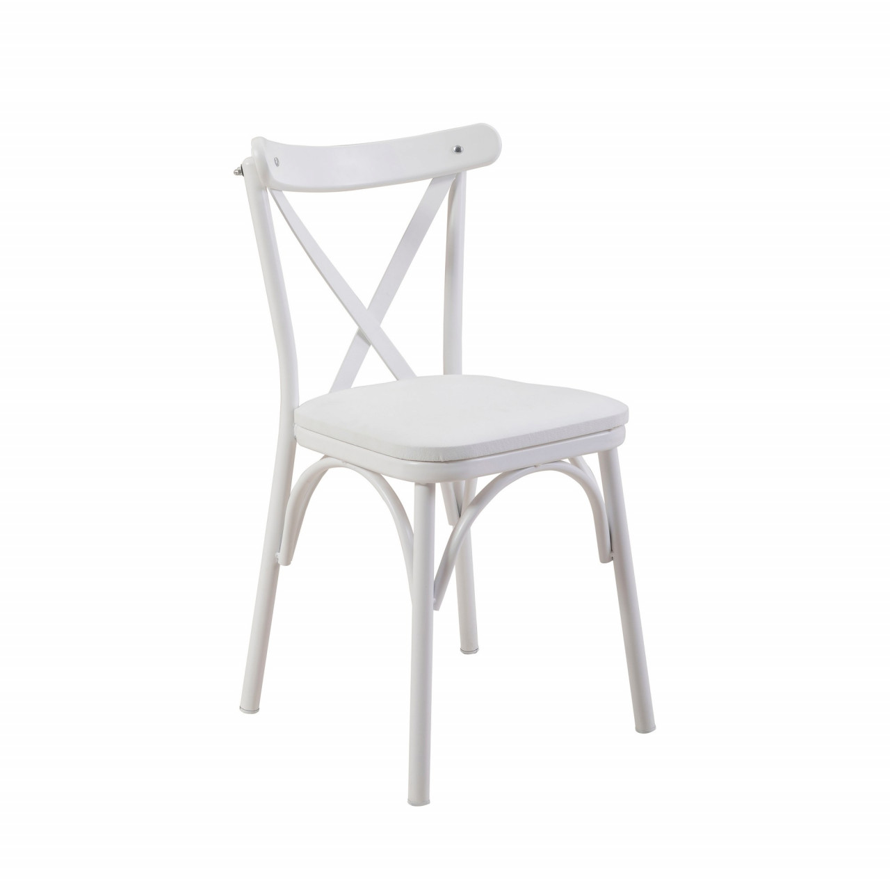 Poze Set masa extensibila si scaune (6 piese) OLİVER AÇL.WHİTE KARİNA-WHİTE