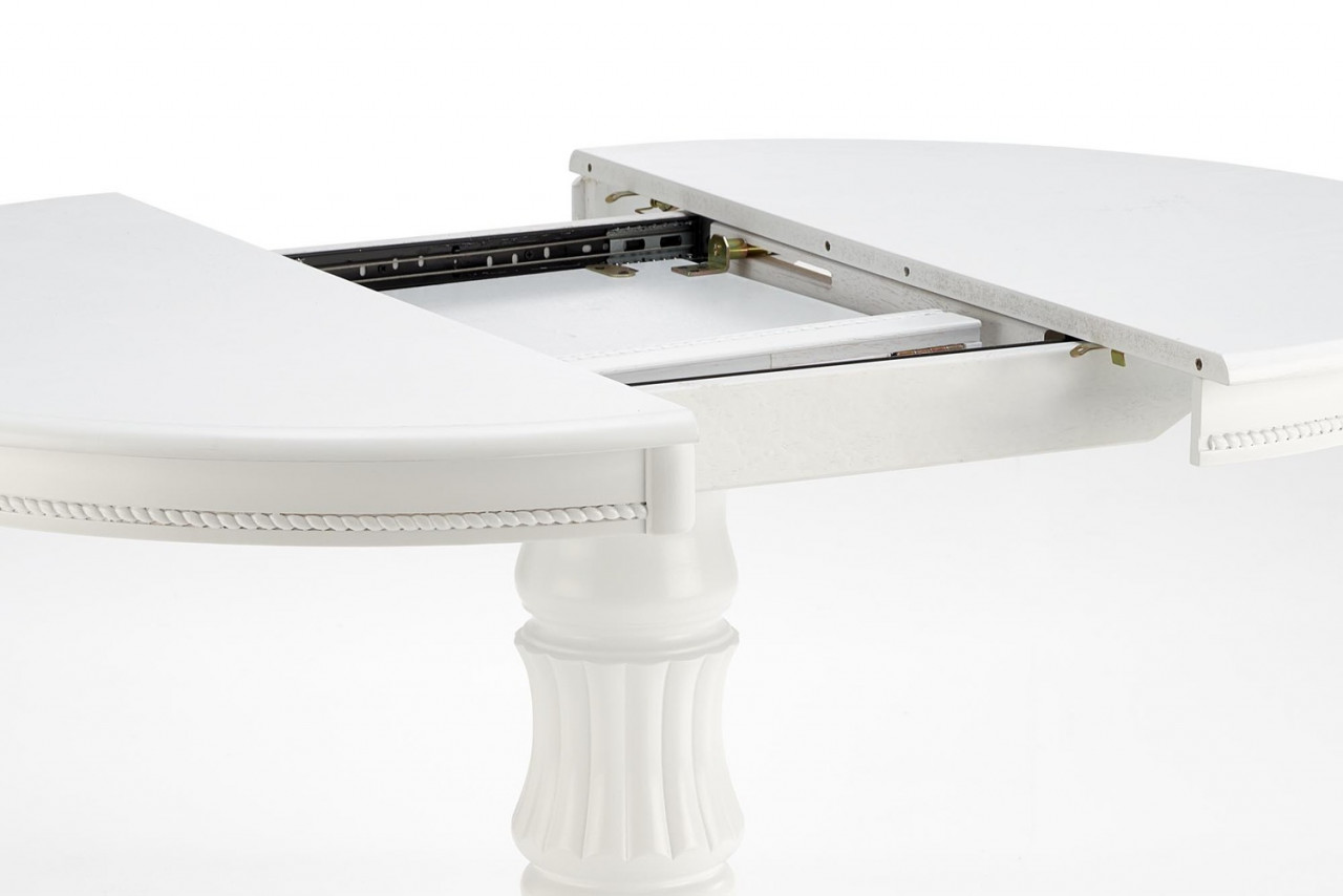 Poze Set masa extensibila William L90-124 cm + 4 scaune Verdi gri/alb