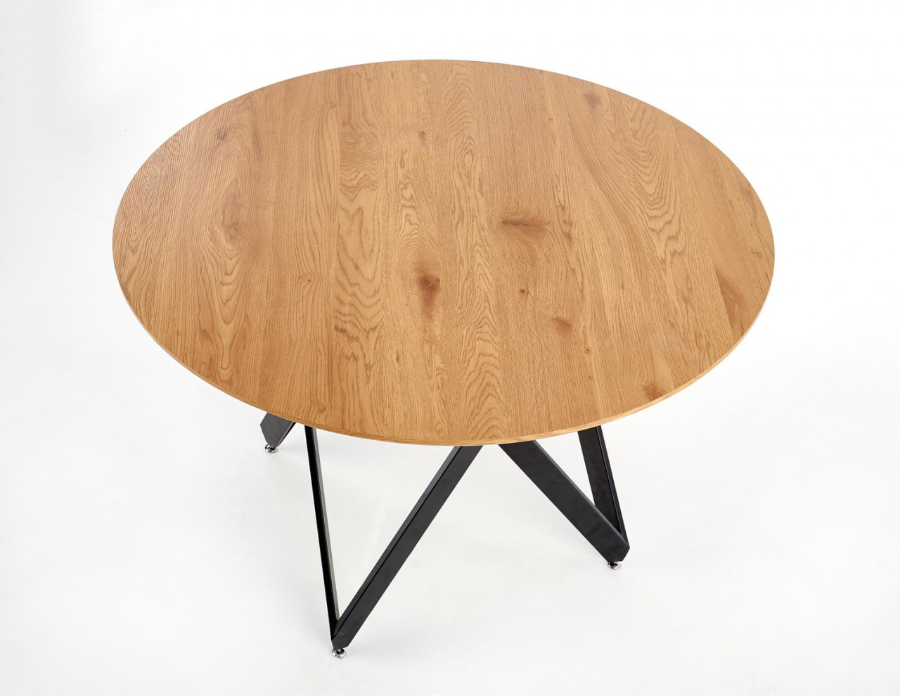 Poze Set masa rotunda Mozambik ø120 cm + 4 scaune K366 verde inchis