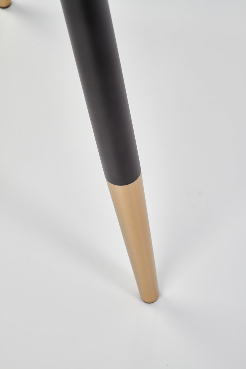 Poze Set masa Tripolis L120 cm + 4 scaune K379 gri/negru