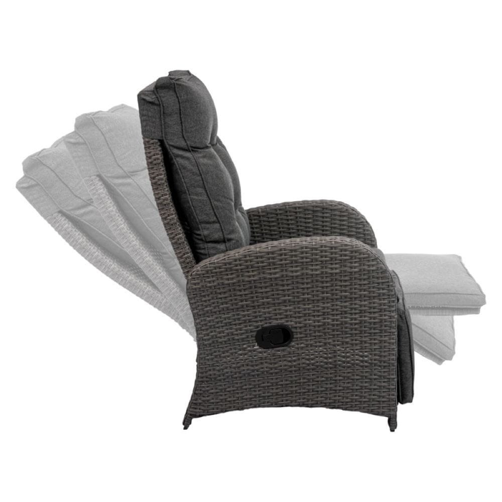 Poze Set masuta + 2 fotolii Songo gri