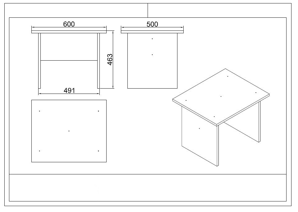 Poze Set mobilier de birou VO18-W