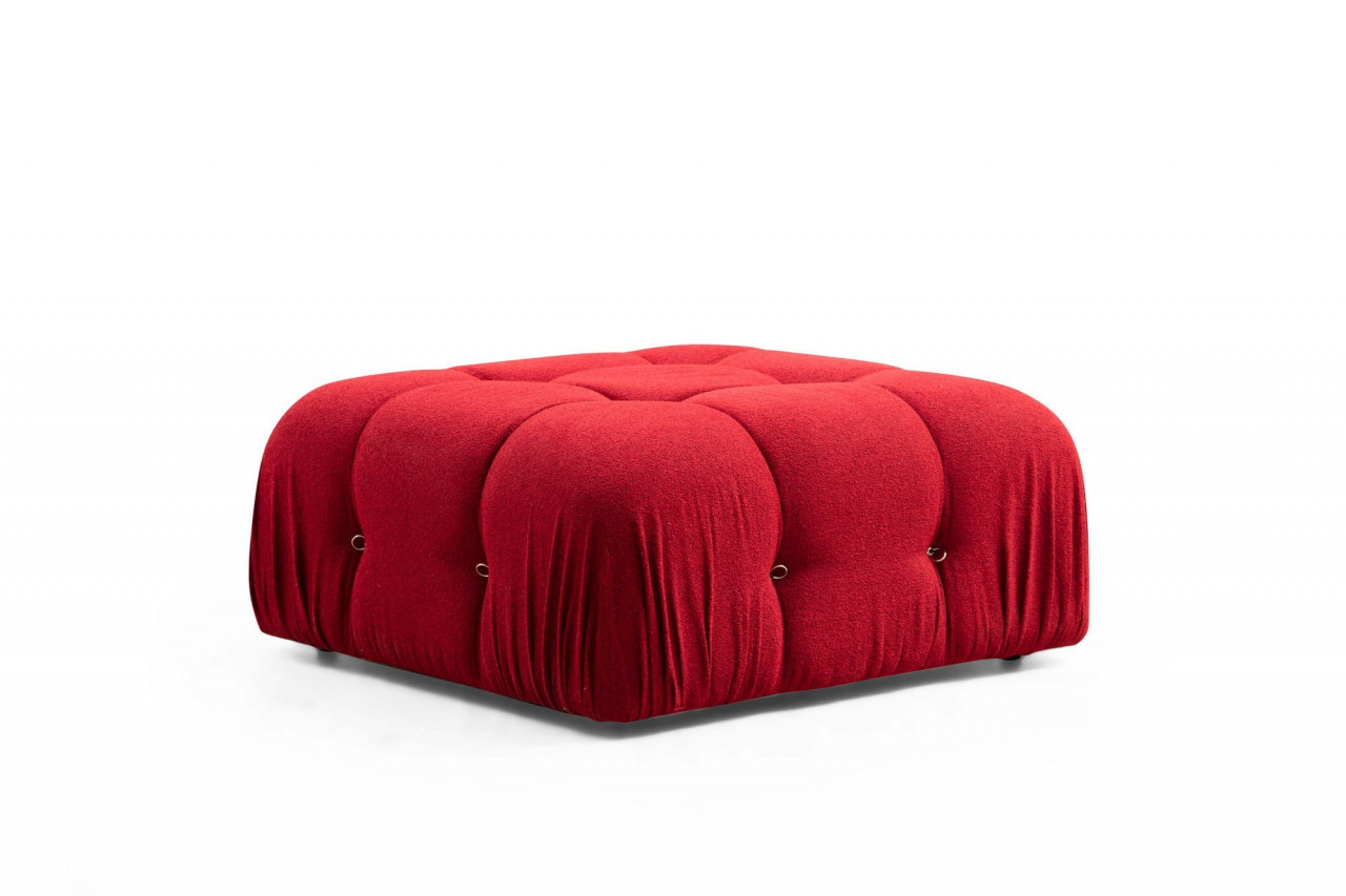 Poze Taburet Bubble Pouffe rosu