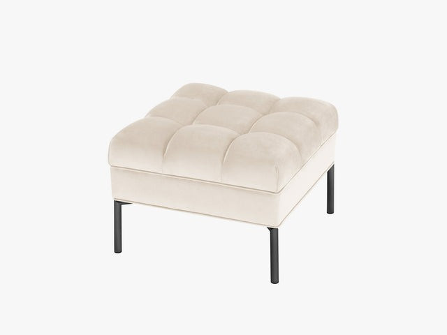 Poze Taburet Karoo catifea L60 cm
