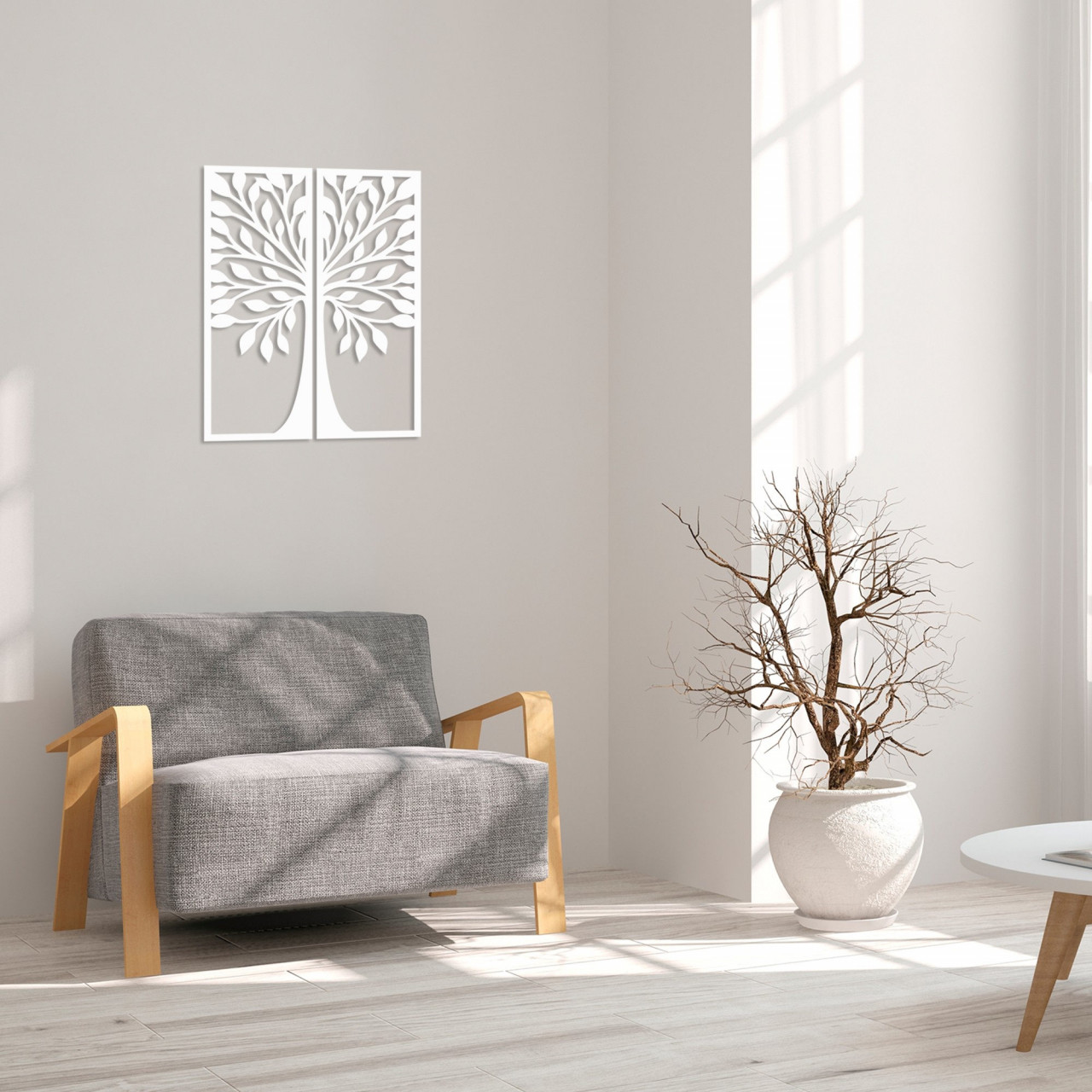 Poze Accesoriu decorativ de perete din lemn Agac 2
