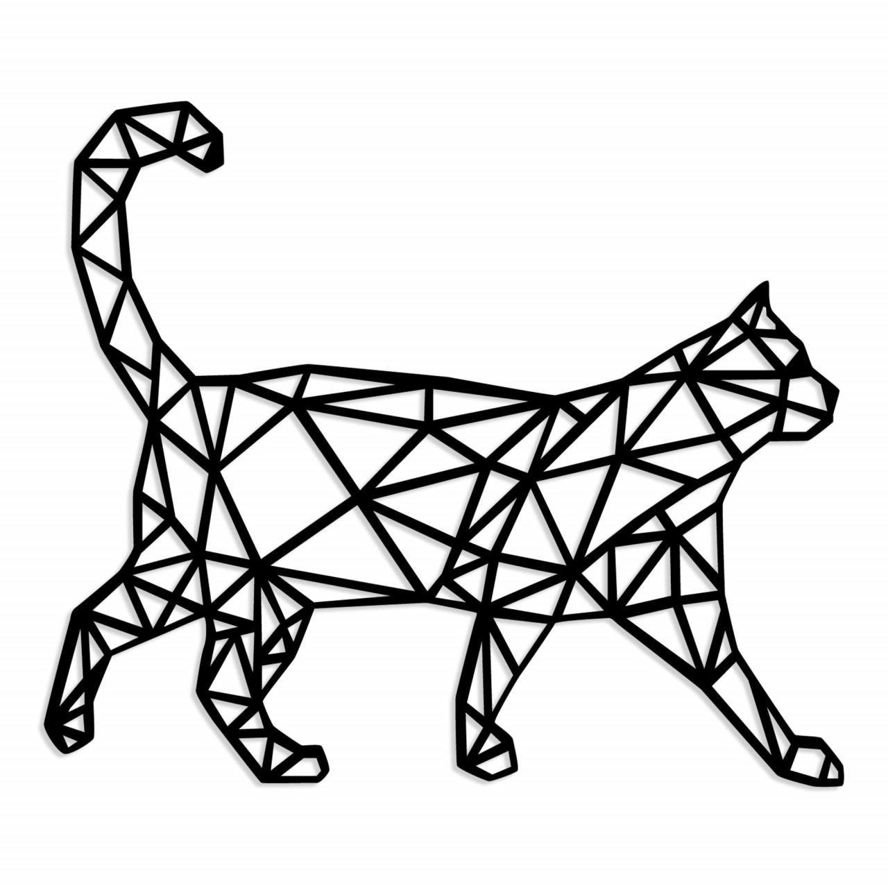 Poze Accesoriu decorativ de perete din lemn Kedi 5