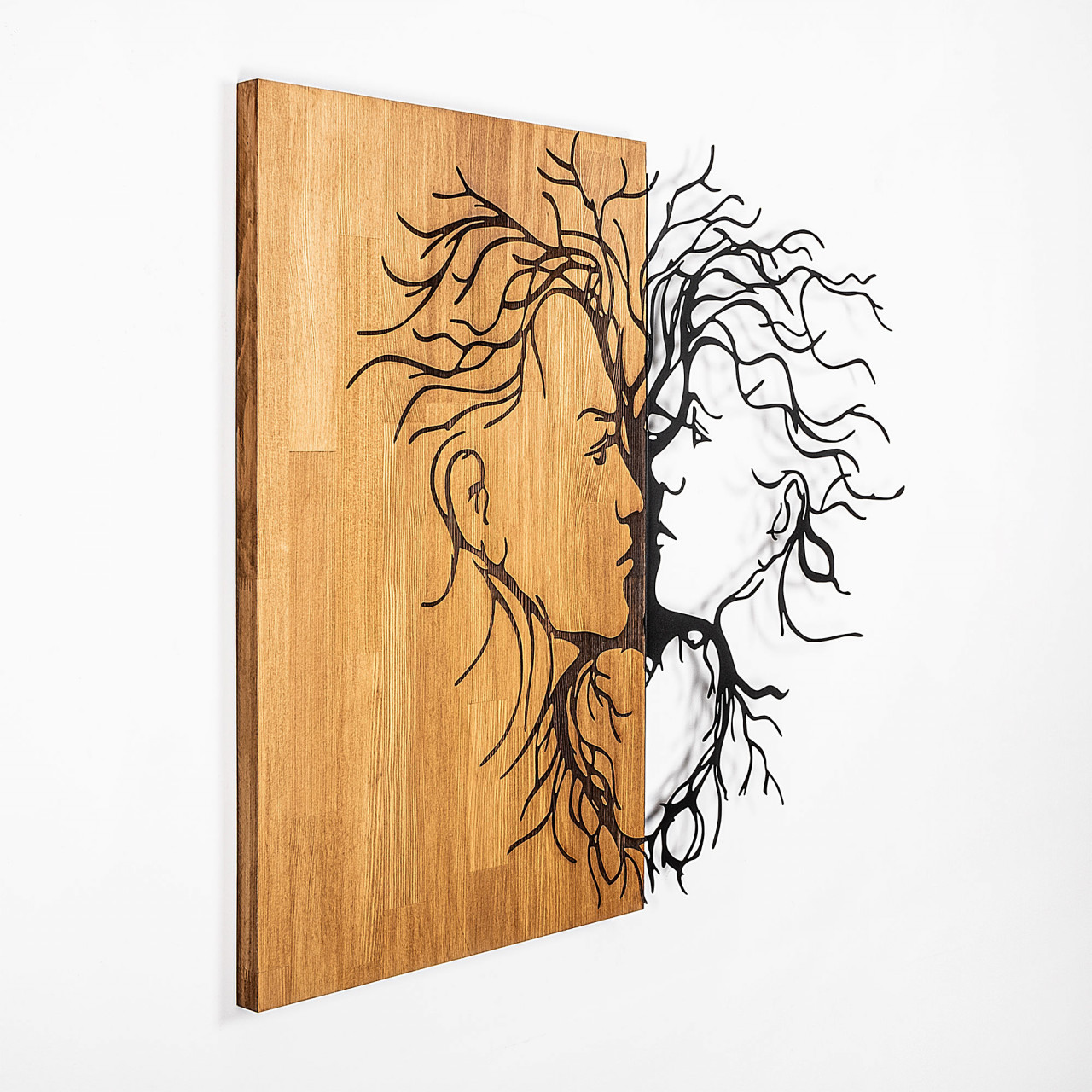 Poze Accesoriu decorativ de perete din lemn Love - 315