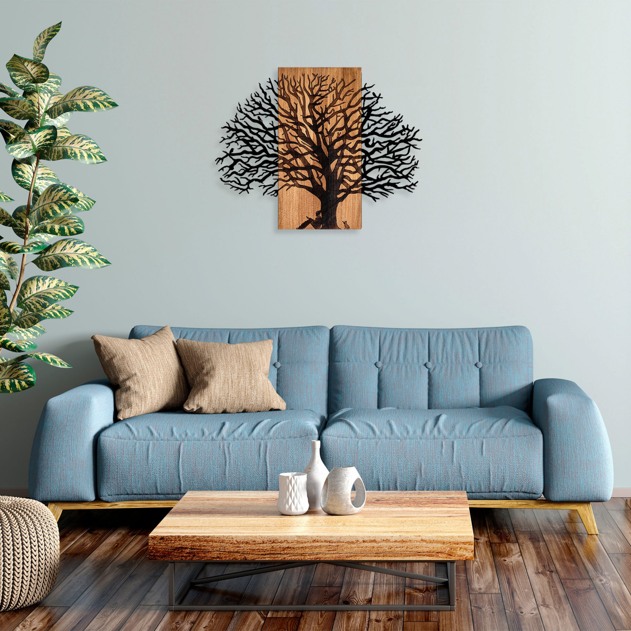 Poze Accesoriu decorativ de perete din lemn MA-307