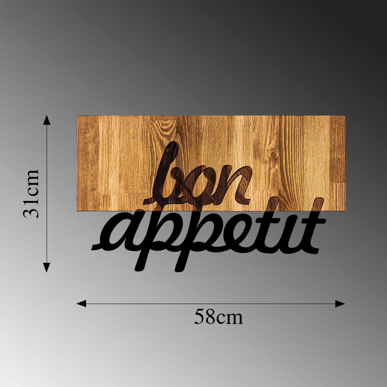 Poze Accesoriu decorativ de perete din lemn MA-309