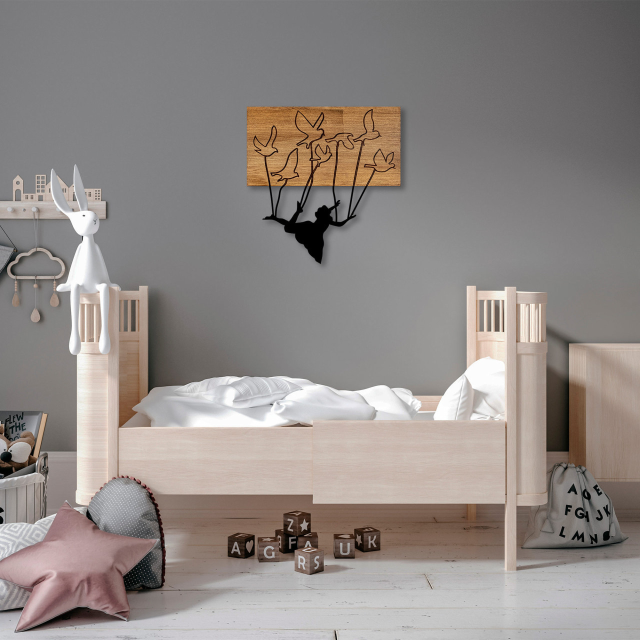 Poze Accesoriu decorativ de perete din lemn MA-310