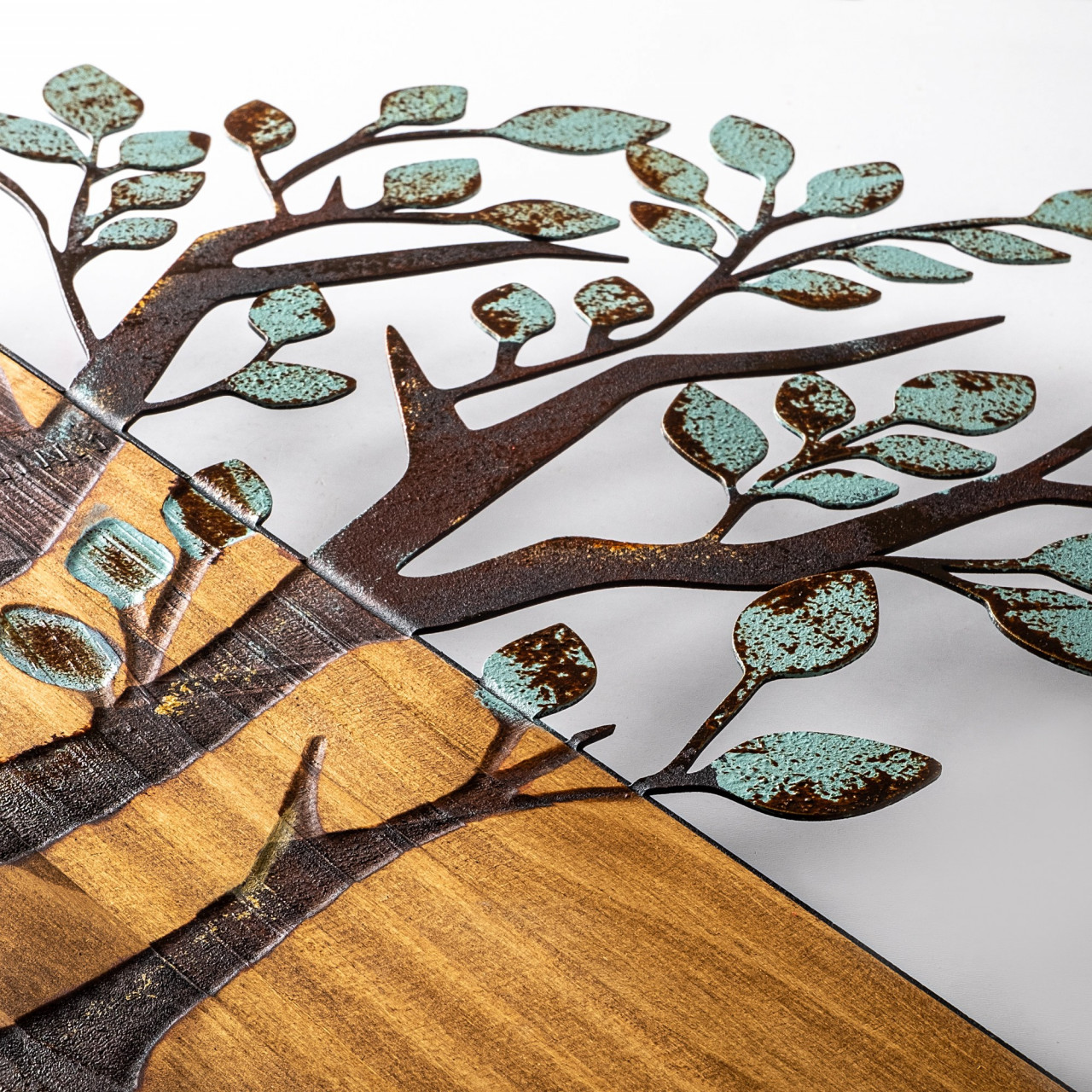 Poze Accesoriu decorativ de perete din lemn Willow - 382-A