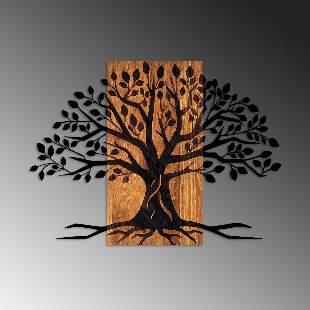 Poze Accesoriu decorativ de perete din lemn Willow - 382