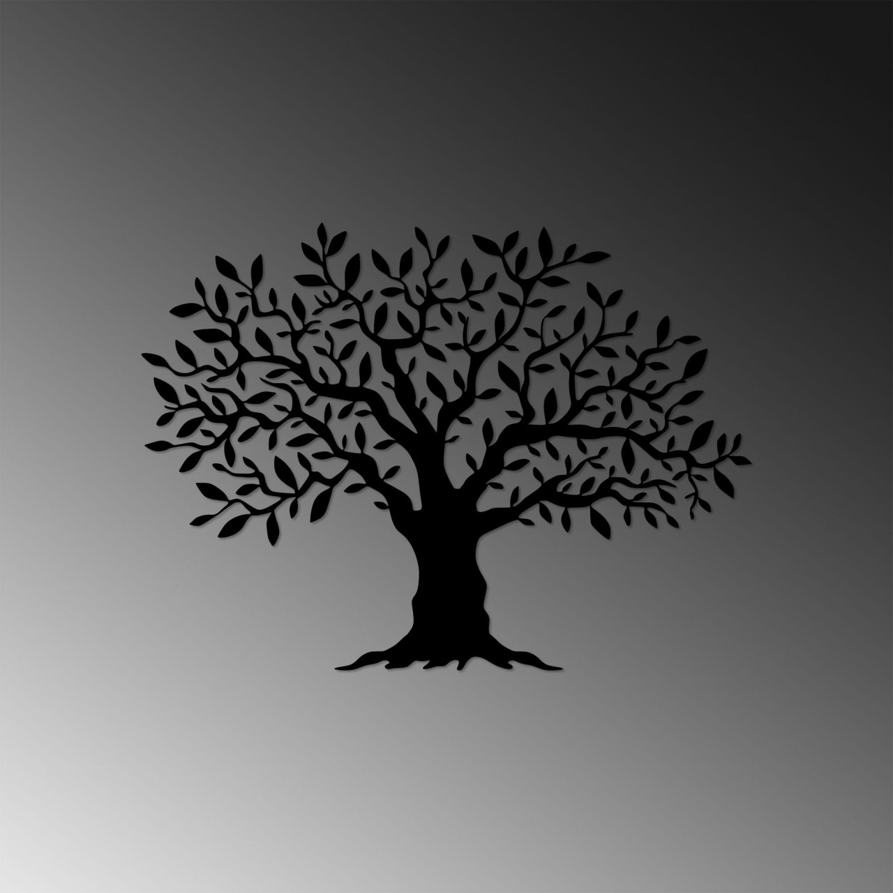 Poze Accesoriu decorativ de perete metalic Monumental tree medium