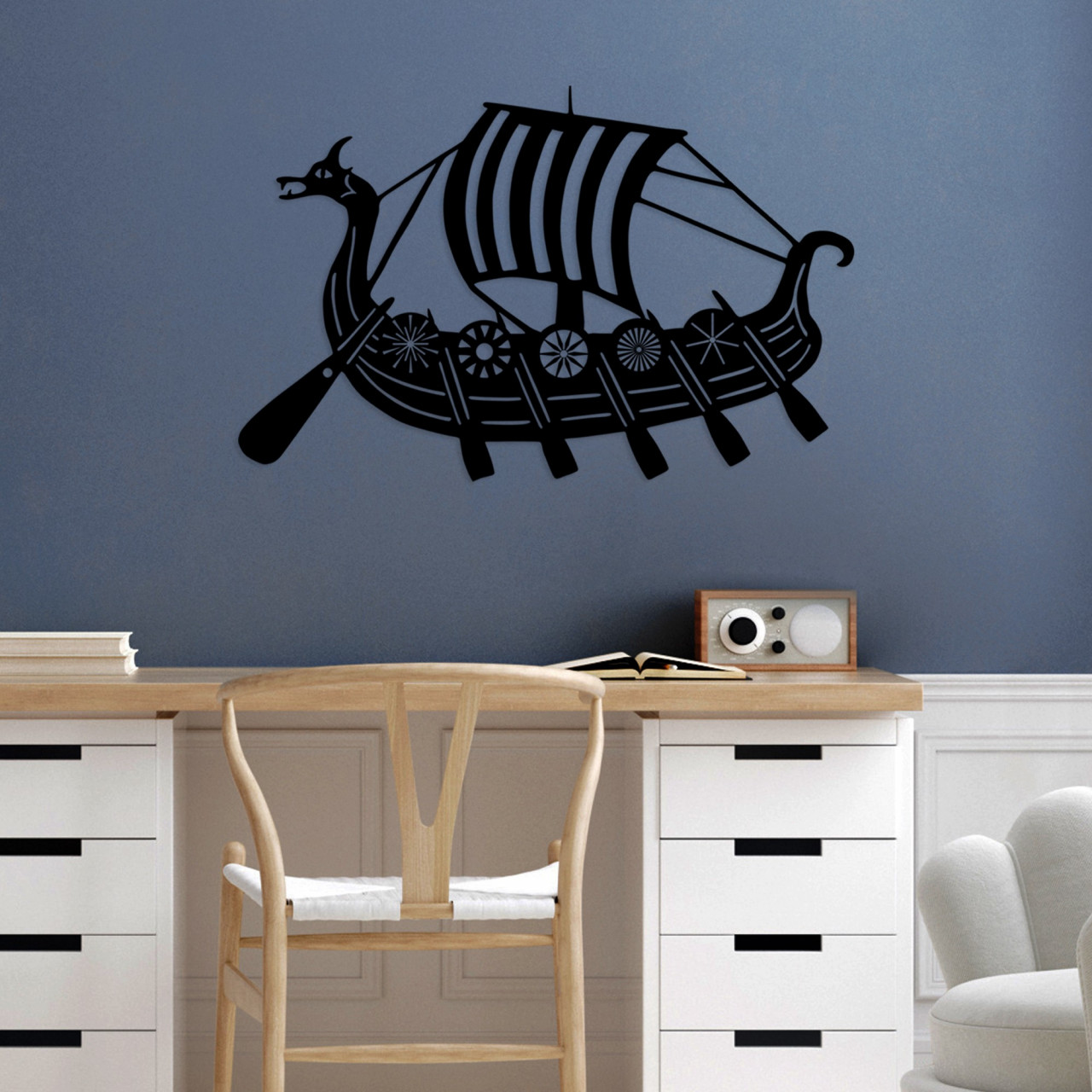 Poze Accesoriu decorativ de perete metalic Viking