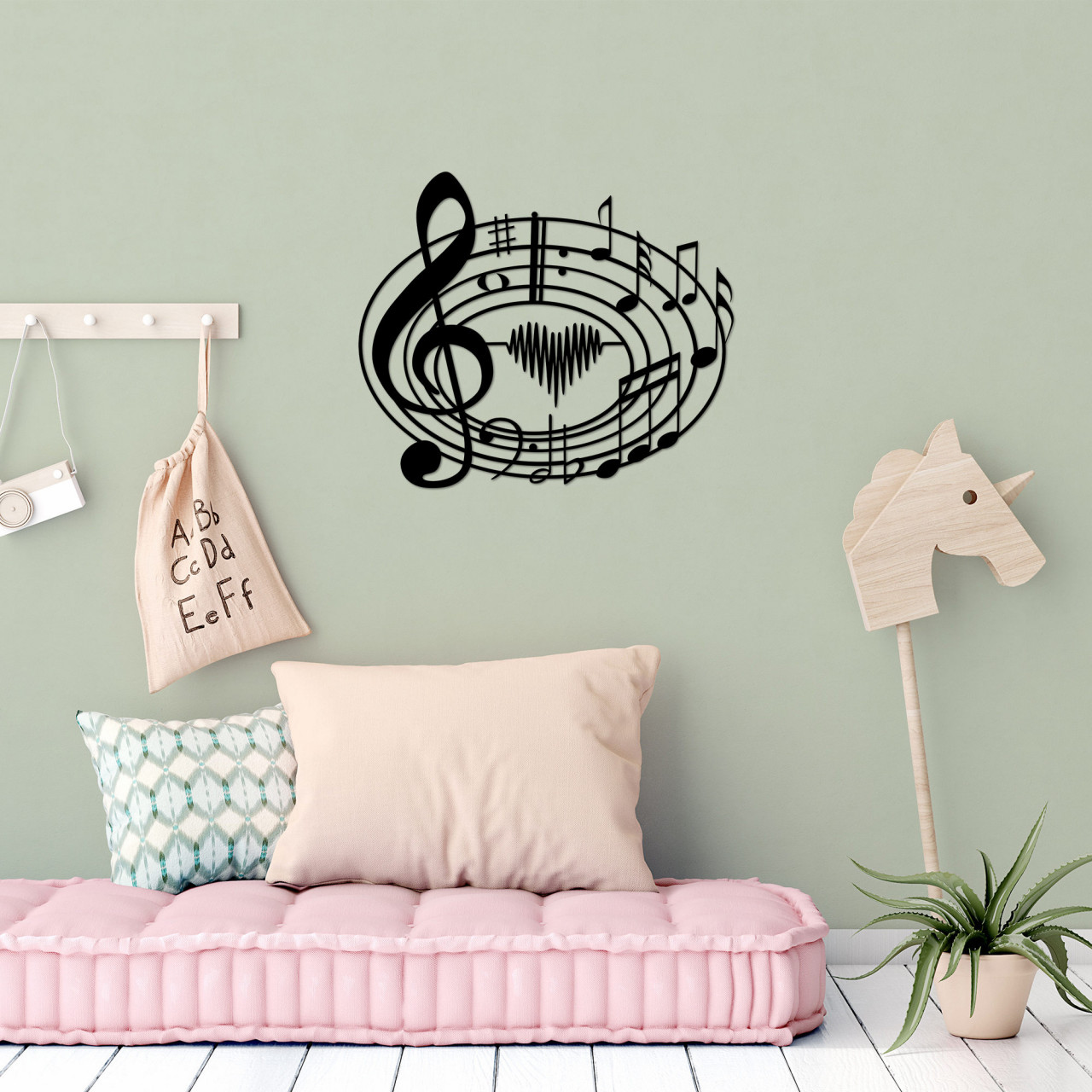 Poze Accesoriu decorativ de perete metalic World Of Music