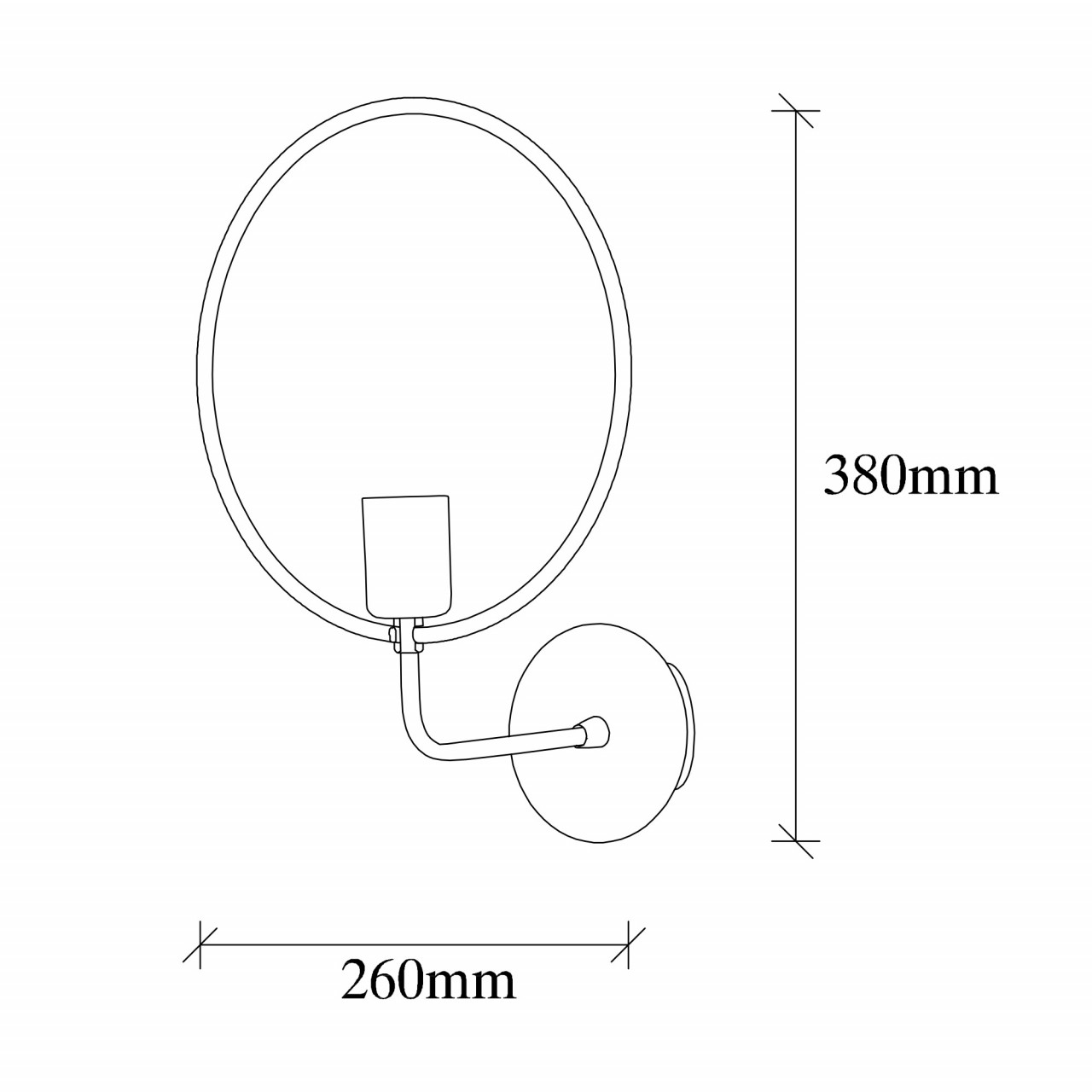 Poze Aplica Circle - 3260