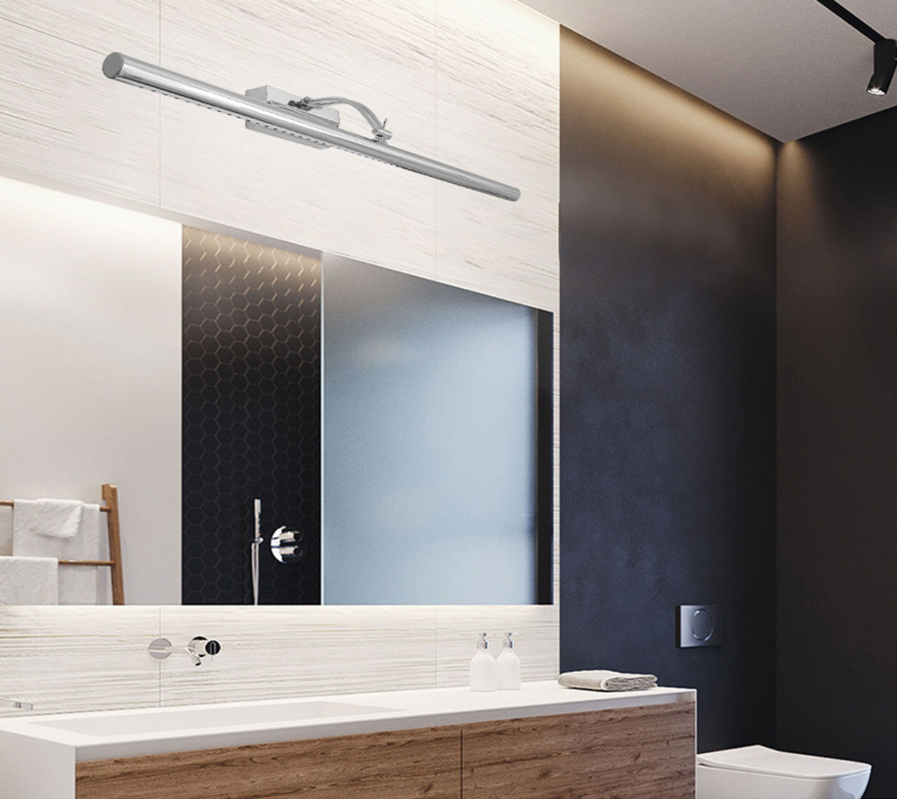 Poze Aplica LED pentru oglinda 9W 70CM APP366-1W argintie
