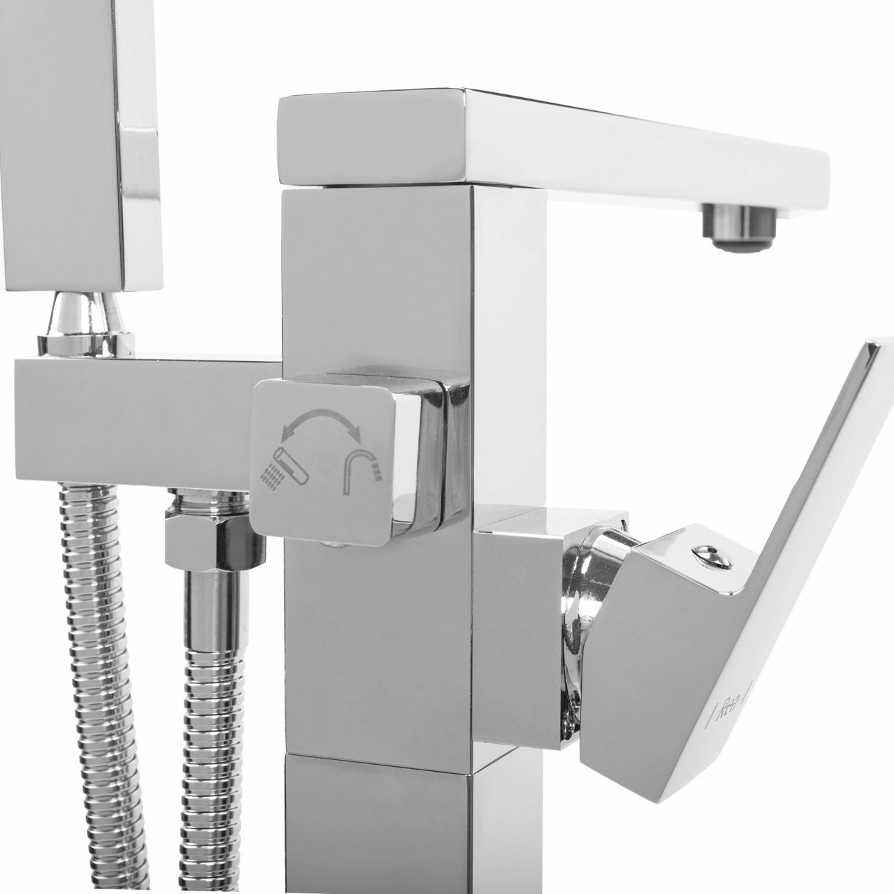 Poze Baterie freestanding Tery argintiu H88,5 cm