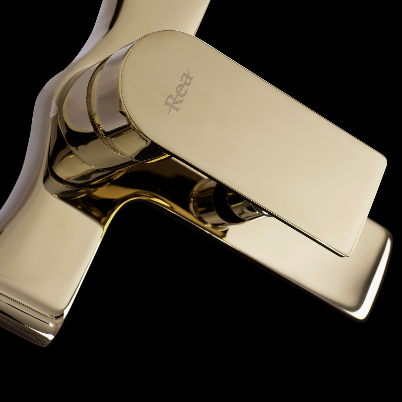 Poze Baterie pentru cadă Mayson incastrata gold