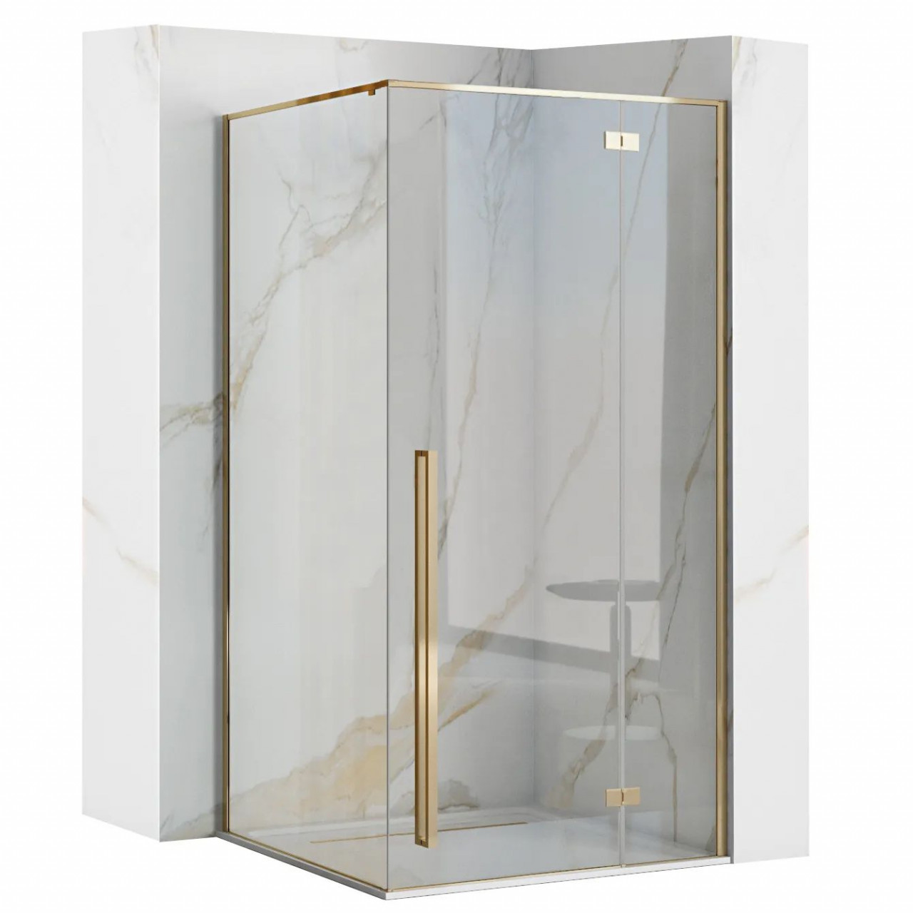 Poze Cabina de dus Fargo aurie 90x120