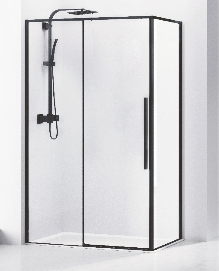 Poze Cabina dus Solar negru - 80x100 cm