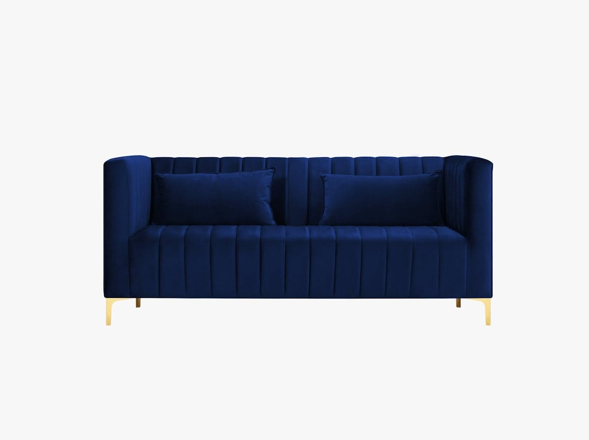 Poze Canapea 2 locuri Annite catifea L160 cm