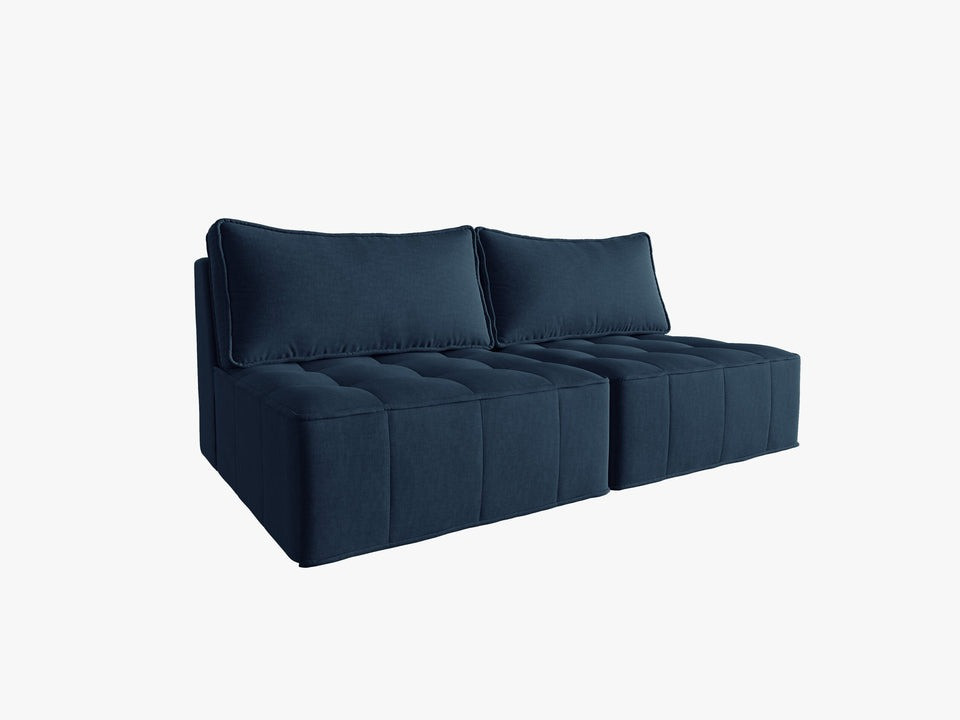 Poze Canapea 2 locuri fara brate Mike stofa L160 cm