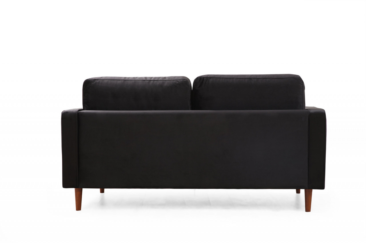 Poze Canapea 2 locuri Rome neagra