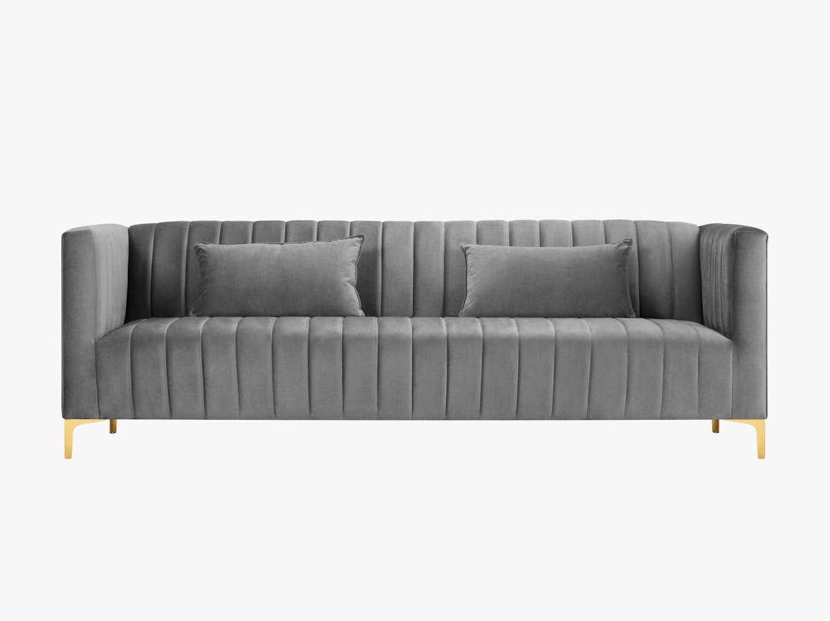 Poze Canapea 3 locuri Annite catifea L220 cm