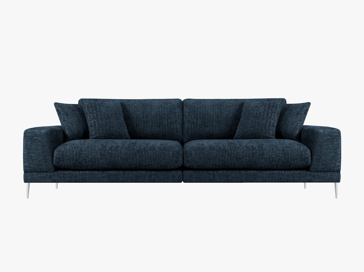 Poze Canapea 4 locuri Jog chenille L286 cm