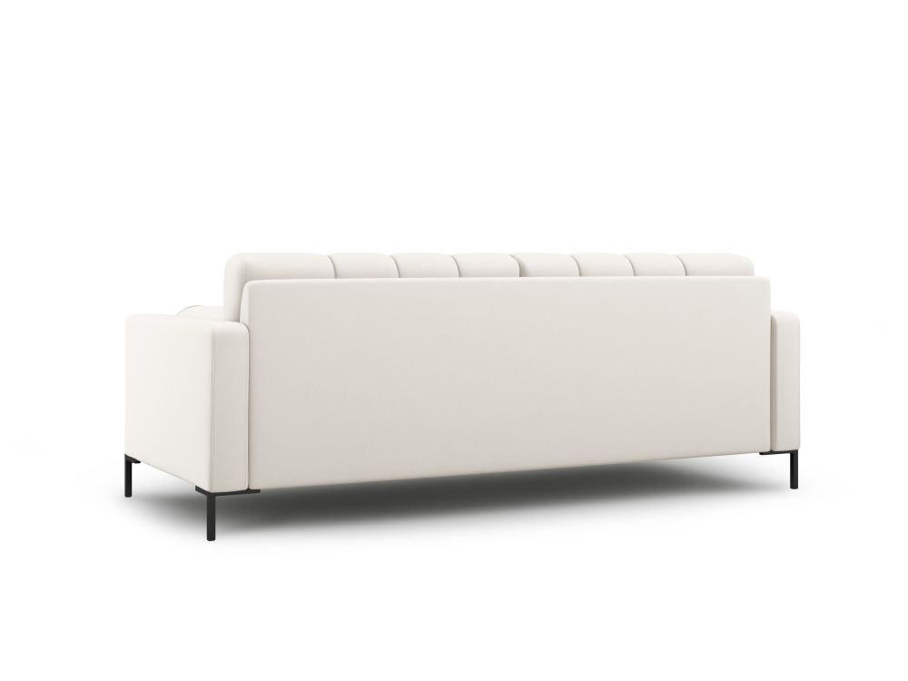 Poze Canapea Bali 3 locuri stofa/picioare negre – L177 x l92 x h75