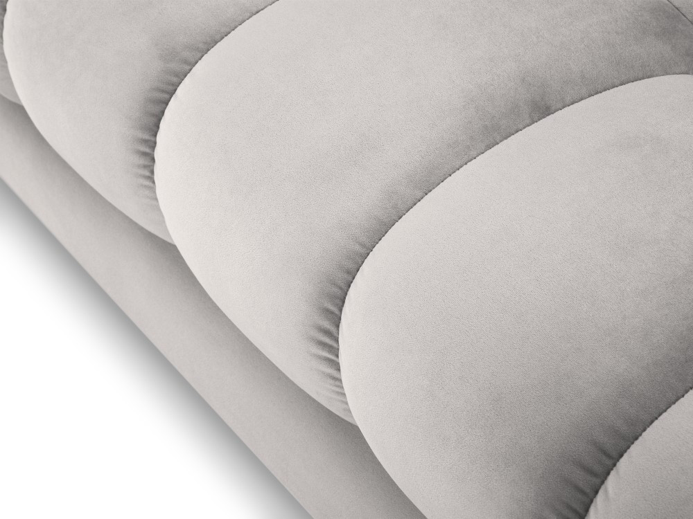 Poze Canapea Bali 3 locuri velvet/picioare gold – L177 x l92 x h75