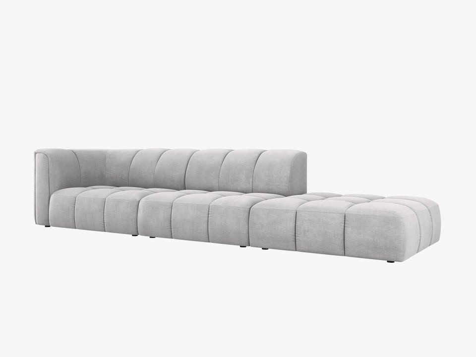 Poze Canapea deschisa pe o parte 3 locuri Serena stofa L293 cm