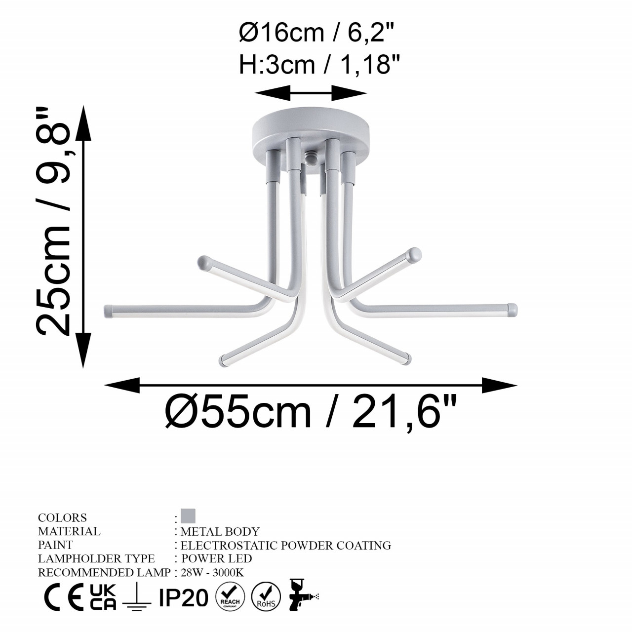 Poze Candelabru Leddaisy-13674