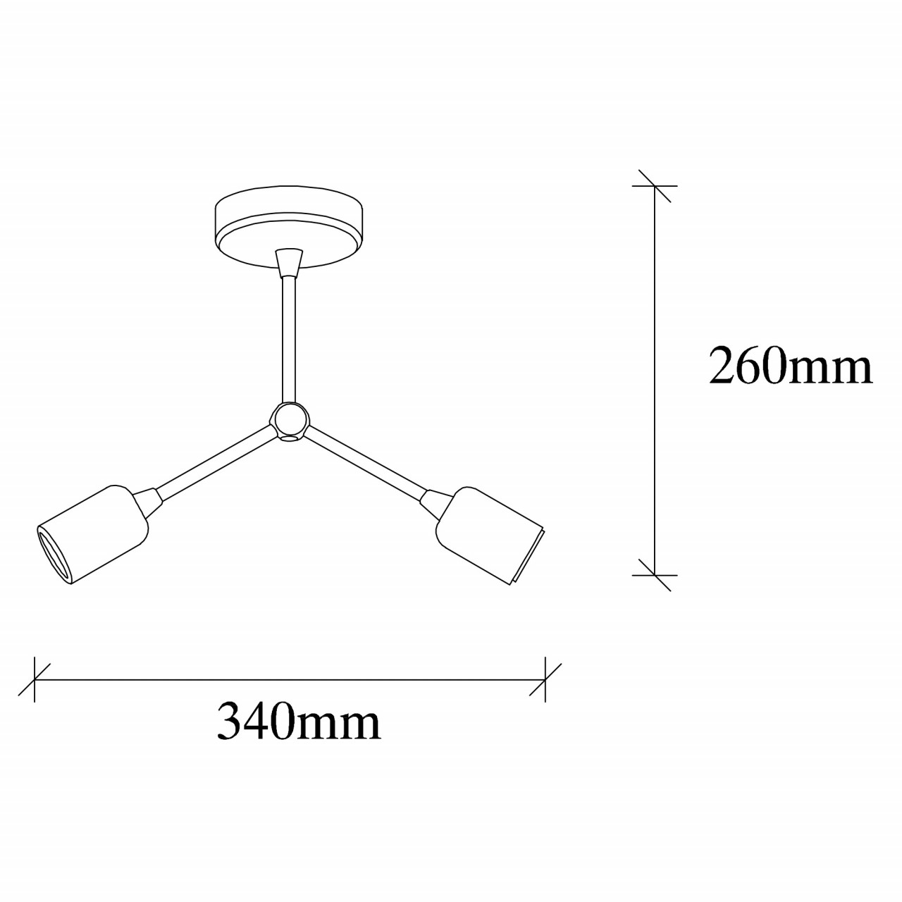 Poze Candelabru Sparrow - 1251